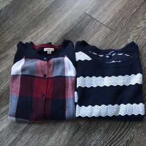 GUC XS Navy Sweater Bundle